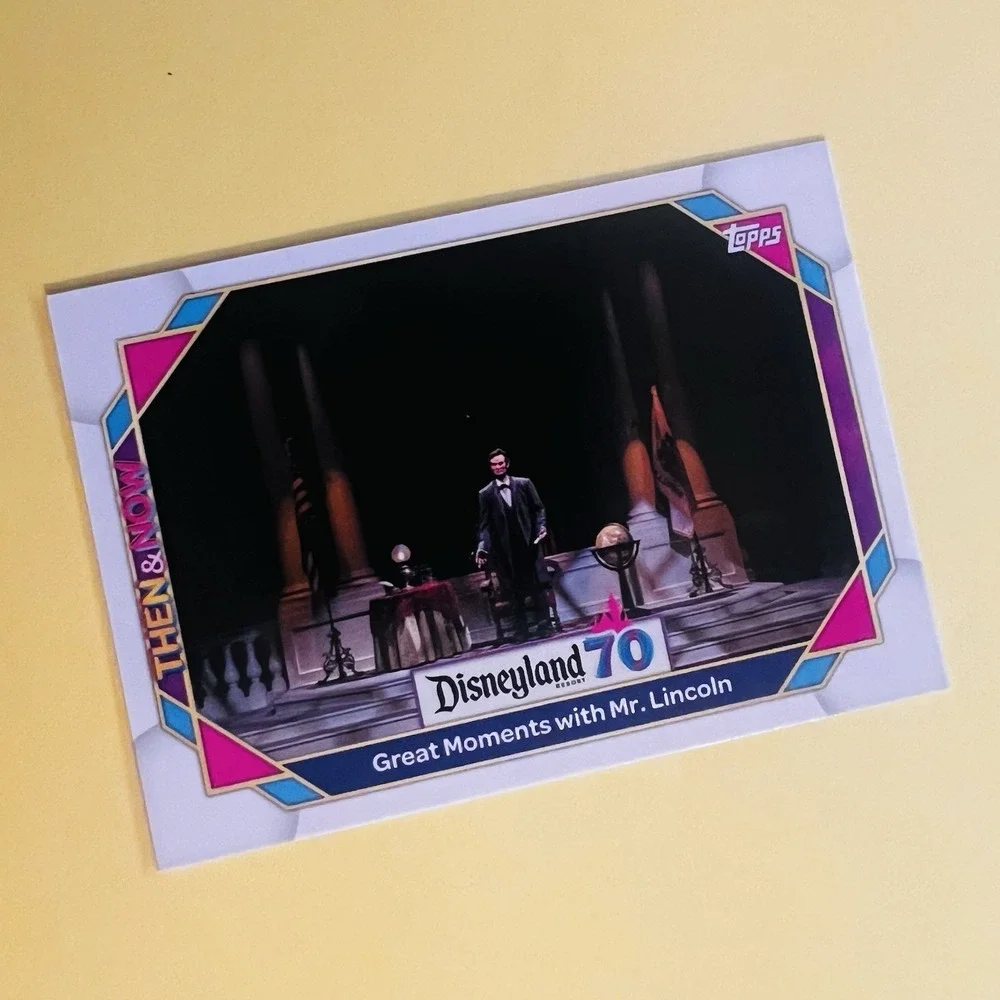 2025 Topps Disneyland 70th Anniversary  #5‎ Great Moments With Lincoln